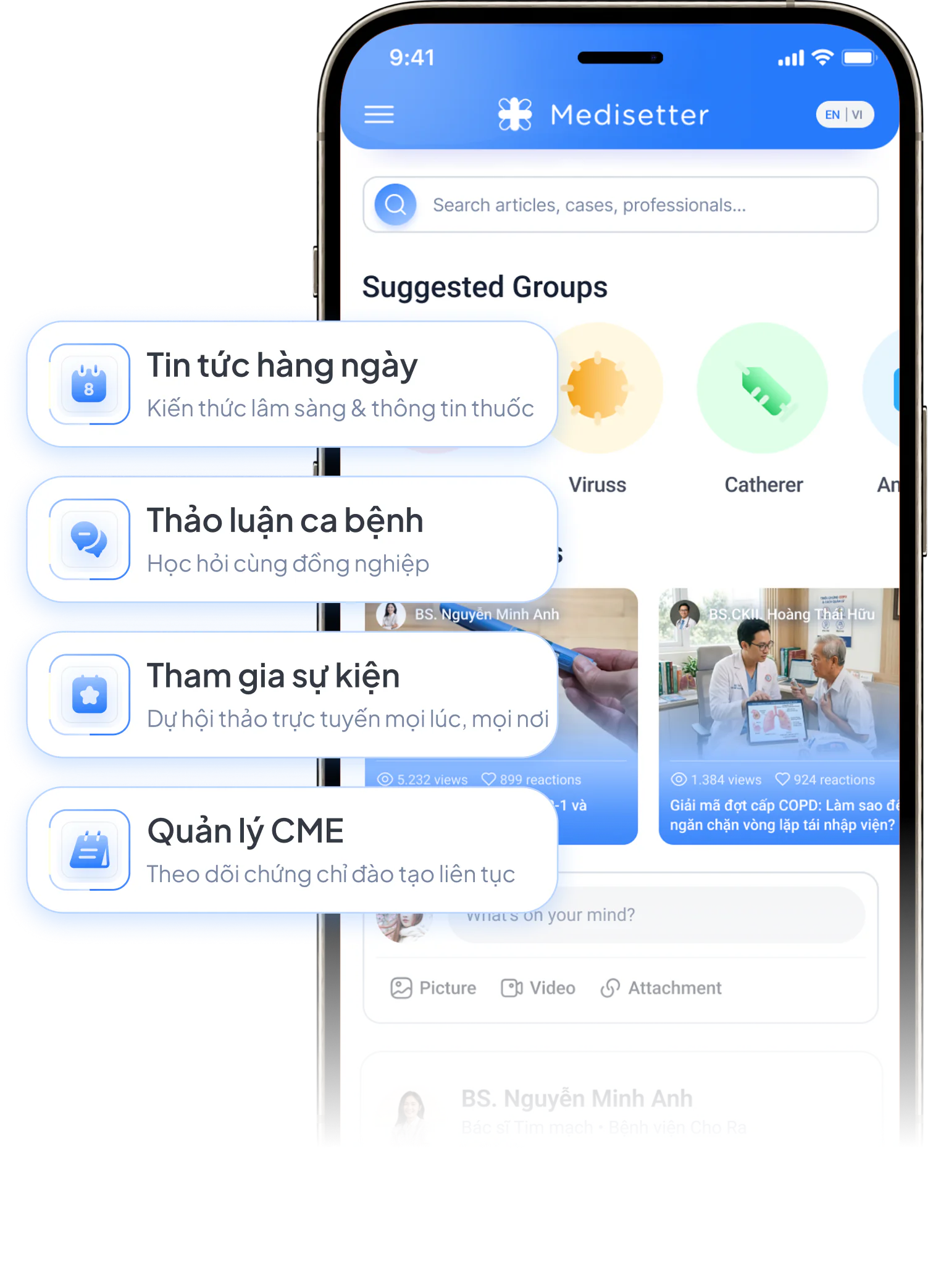 Ứng dụng Medisetter